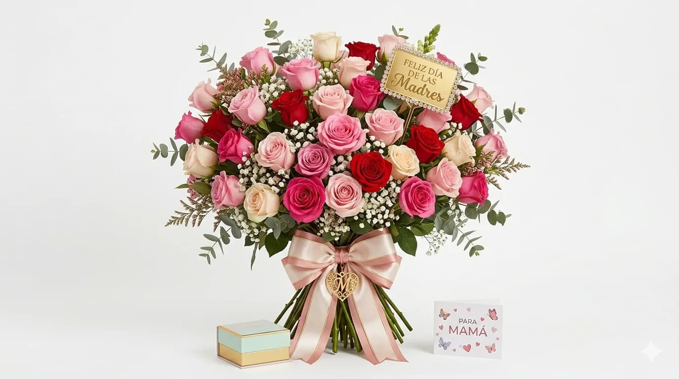 FLORES ESPECIALES PARA EL DIA DE LAS MADRES