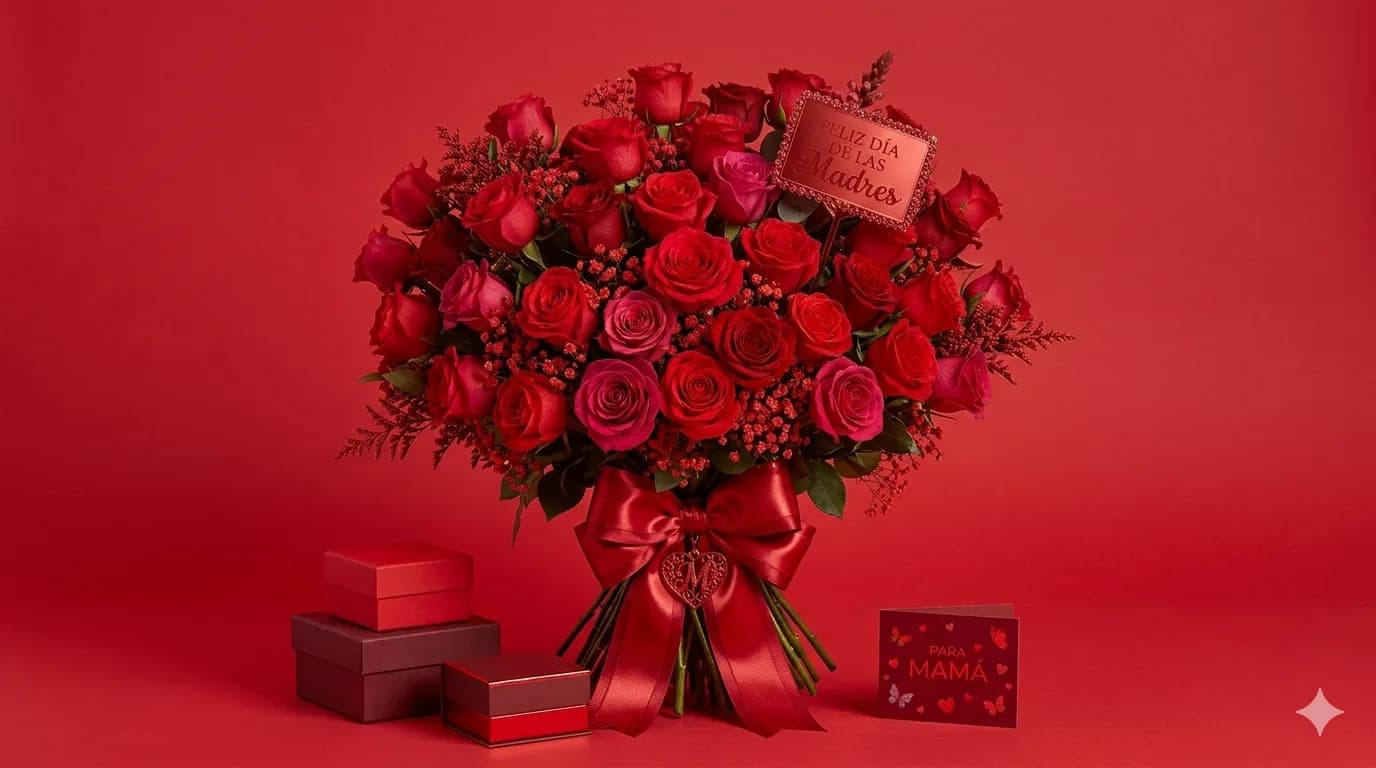 FLORES ESPECIALES PARA EL DIA DE LAS MADRES